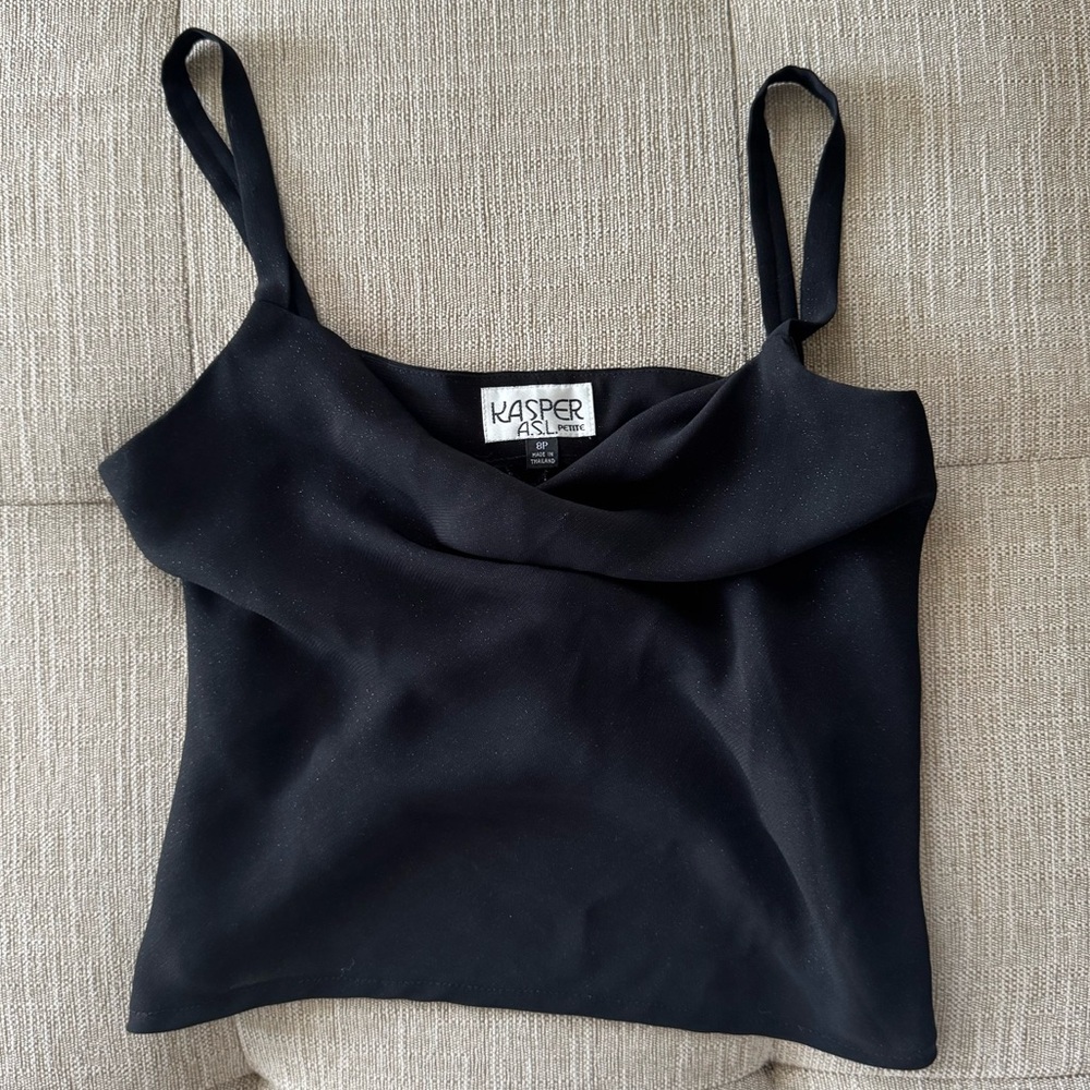 Kasper Women's Elegant Black Camisole